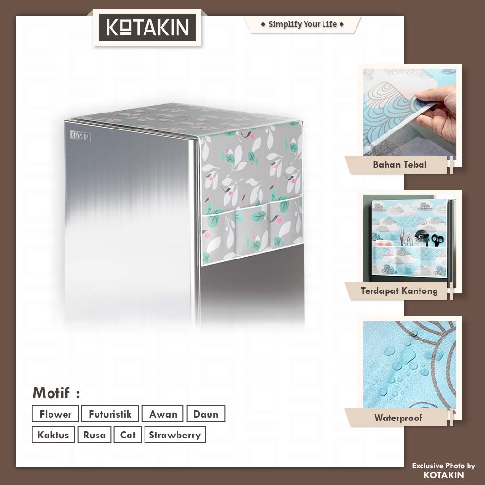 Cover Kulkas 1 Pintu